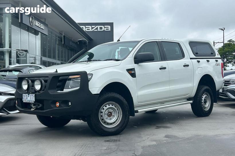 White 2013 Ford Ranger Dual Cab Utility Xl 3.2 (4X4)