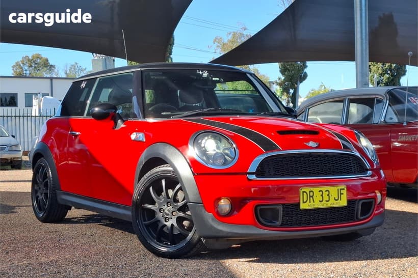 Black 2011 Mini Hatch Hatch COOPER S F