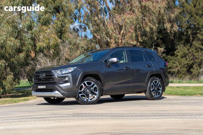 Grey 2019 Toyota RAV4 Wagon Edge Awd