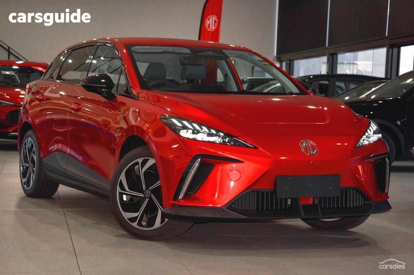 Red 2026 MG MG4 Hatchback Essence 64 140Kw