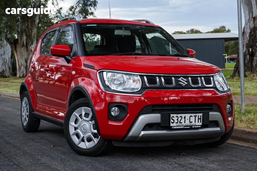 Red 2022 Suzuki Ignis Wagon Gl