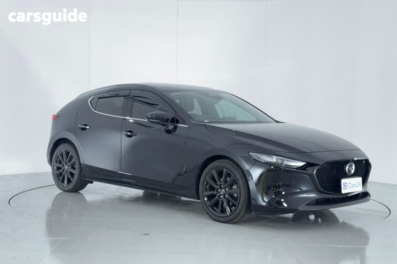 Black 2024 Mazda 3 Hatchback G25 Astina