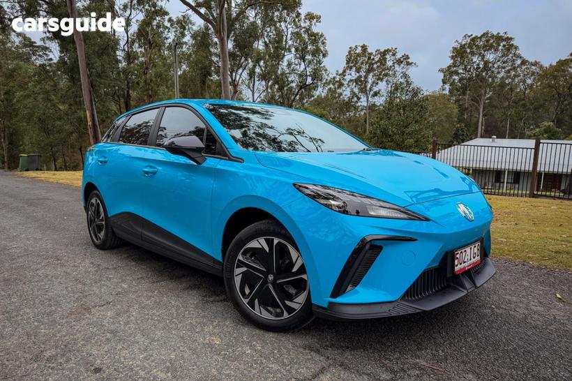 Blue 2023 MG MG4 Hatchback Excite 51