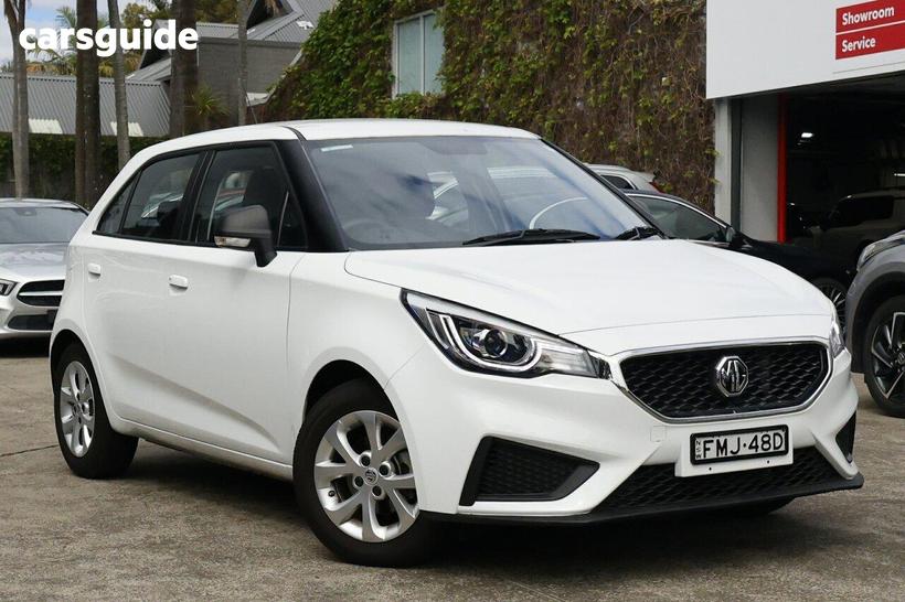 White 2024 MG MG3 Hatchback Core
