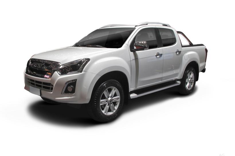 Red 2020 Isuzu D-MAX Crew Cab Utility Ls-T (4X4)