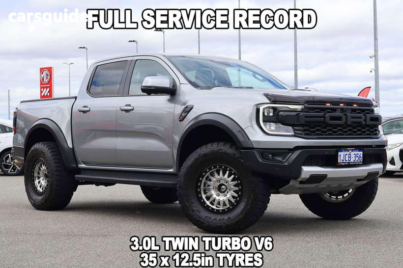 Silver 2023 Ford Ranger Double Cab Pick Up Raptor 3.0 (4X4)