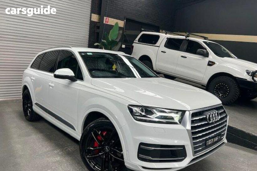 White 2017 Audi Q7 Wagon 3.0 Tdi Quattro
