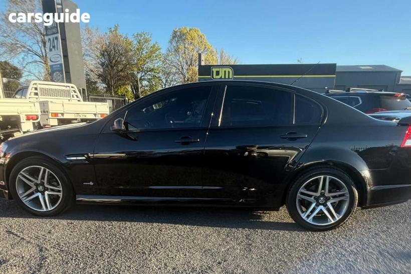 Black 2011 Holden Commodore Sedan Sv6