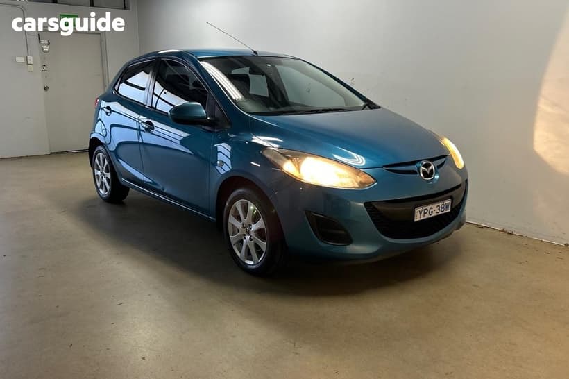 Blue 2014 Mazda 2 Hatchback Neo Sport