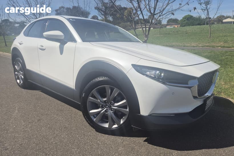 White 2021 Mazda CX-30 Wagon G25 Touring (Fwd)