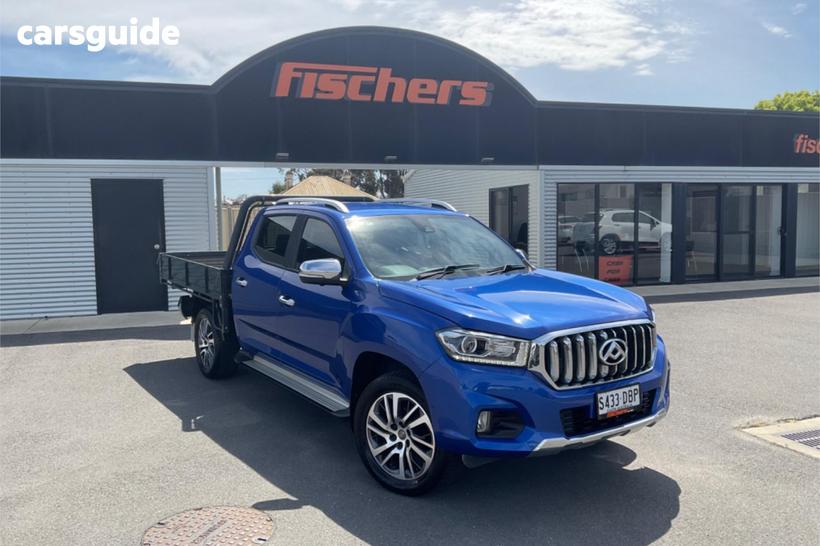 Blue 2021 LDV T60 Double Cab Utility Mega Tub (4X4)