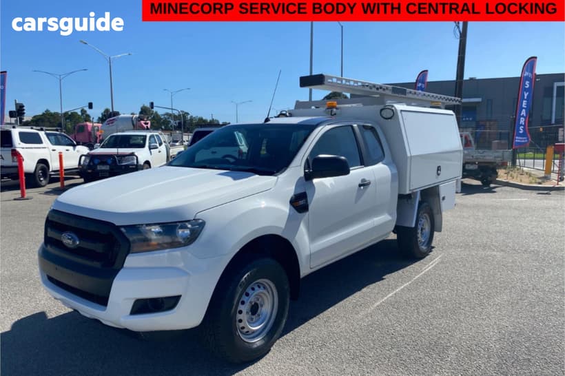 White 2016 Ford Ranger Super Cab Chassis Xl 2.2 Hi-Rider (4X2)