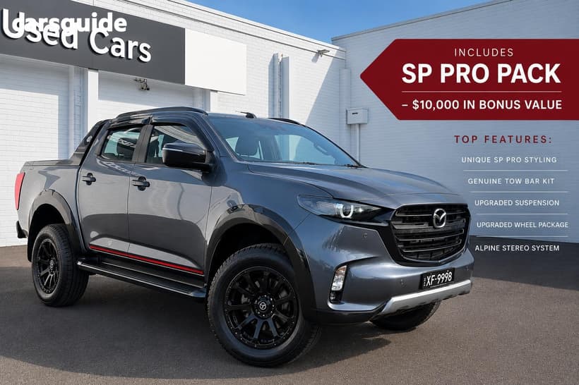 Grey 2023 Mazda BT-50 Dual Cab Pick-up Sp (4X4)