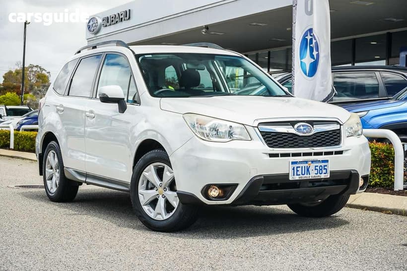 White 2015 Subaru Forester Wagon 2.0D-L