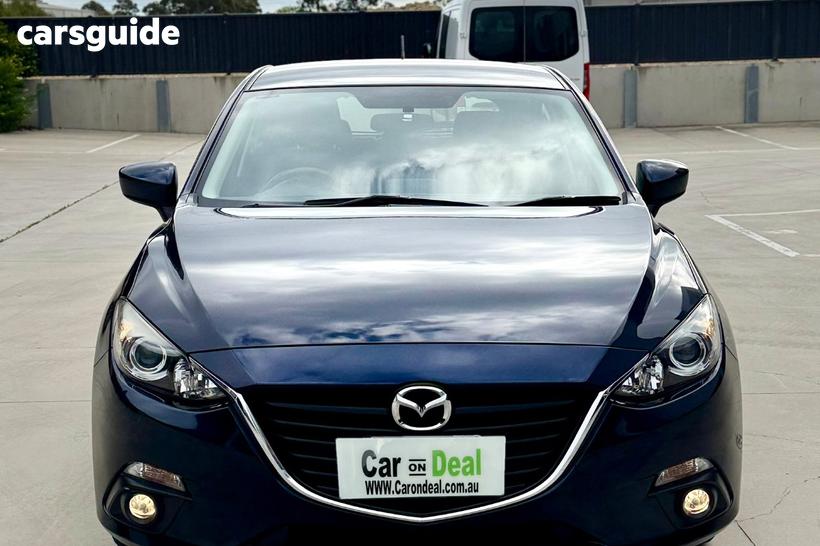 Blue 2015 Mazda 3 Hatchback Maxx
