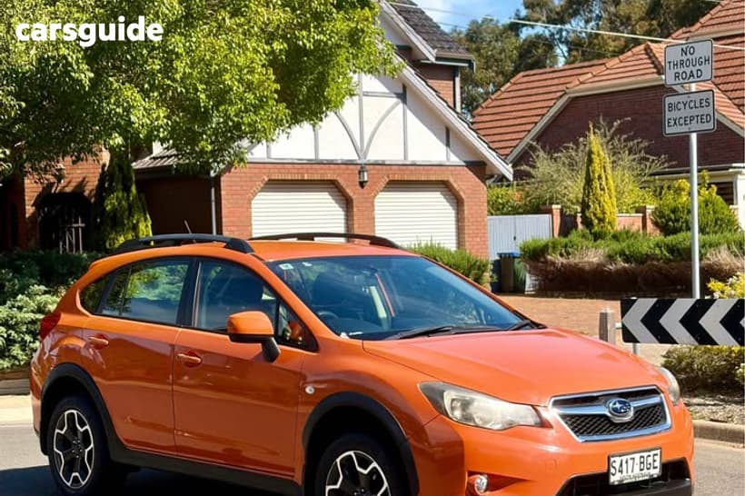 Orange 2015 Subaru XV Wagon 2.0I