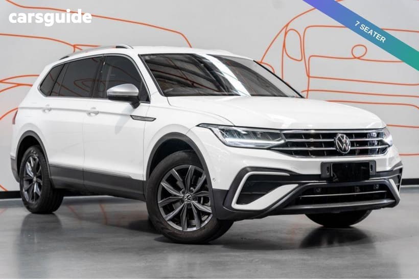 White 2023 Volkswagen Tiguan Wagon Allspace 132Tsi Life