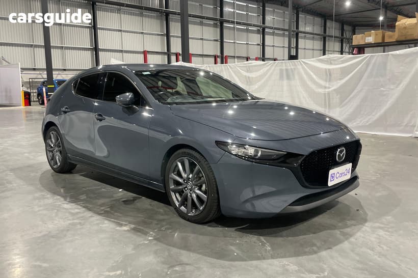 Grey 2019 Mazda 3 Hatchback G20 Touring