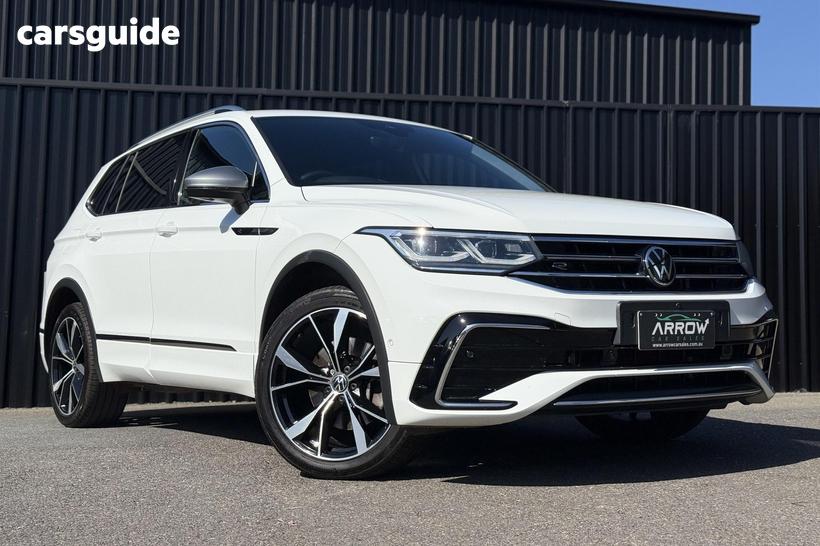 White 2023 Volkswagen Tiguan Wagon Allspace 162Tsi R-Line