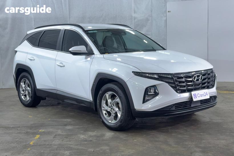 White 2023 Hyundai Tucson Wagon (Fwd)