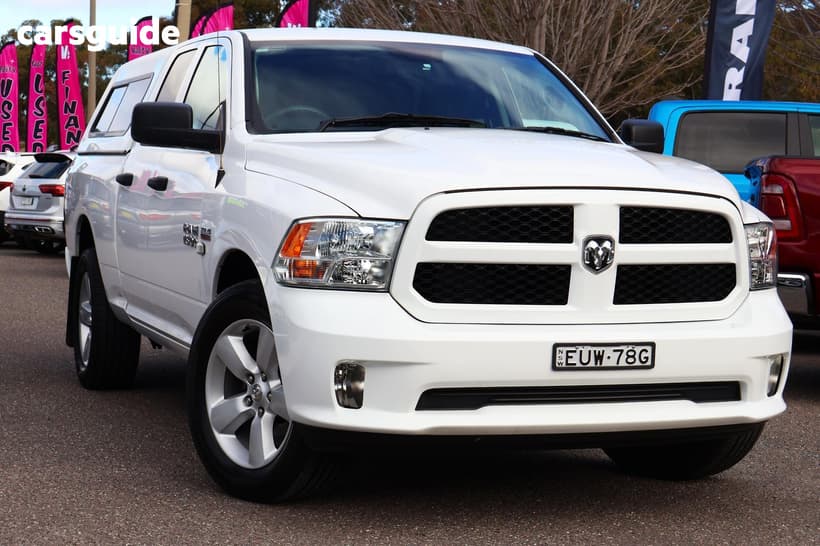 White 2022 RAM 1500 Coach Express