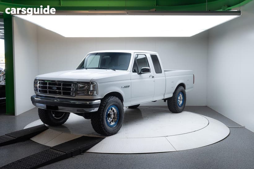 White 1993 Ford F-150 Ute Tray XLT 4X4