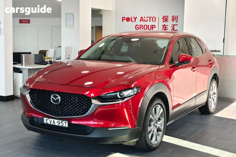 Red 2022 Mazda CX-30 Wagon G25 Touring (Fwd)