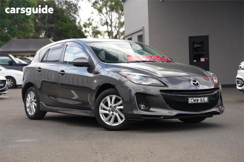 Grey 2012 Mazda 3 Hatchback Sp20 Skyactiv