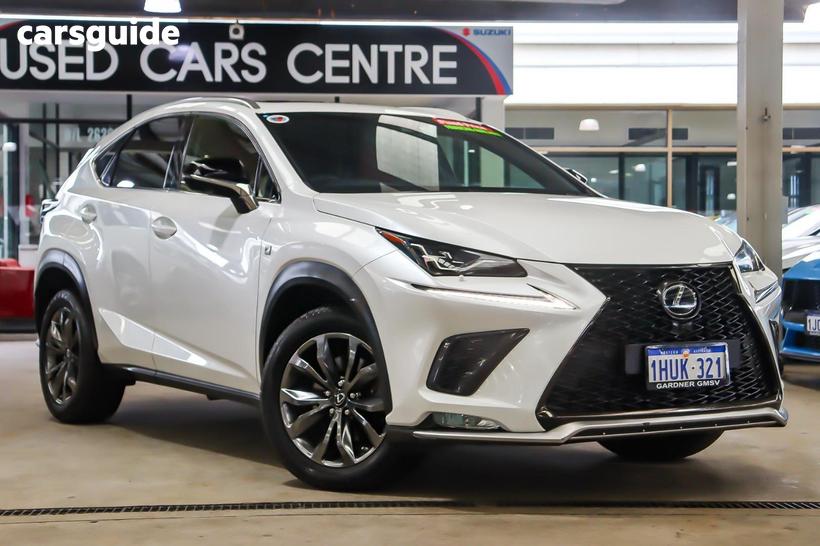 White 2018 Lexus NX300 Wagon F Sport (Fwd)