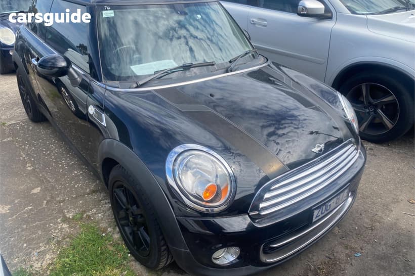 Black 2013 Mini Cooper Hatch R56 MY12