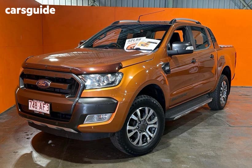 Orange 2016 Ford Ranger Dual Cab Pick-up Wildtrak 3.2 (4X4)