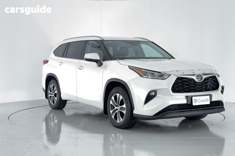 White 2021 Toyota Kluger Wagon Gxl (4X2)