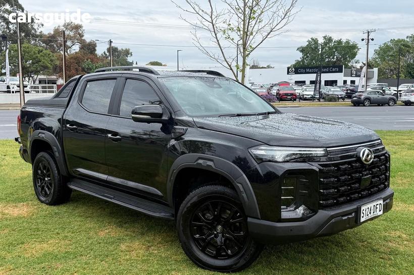 Black 2024 LDV T60 Double Cab Utility Max Plus (4X4)