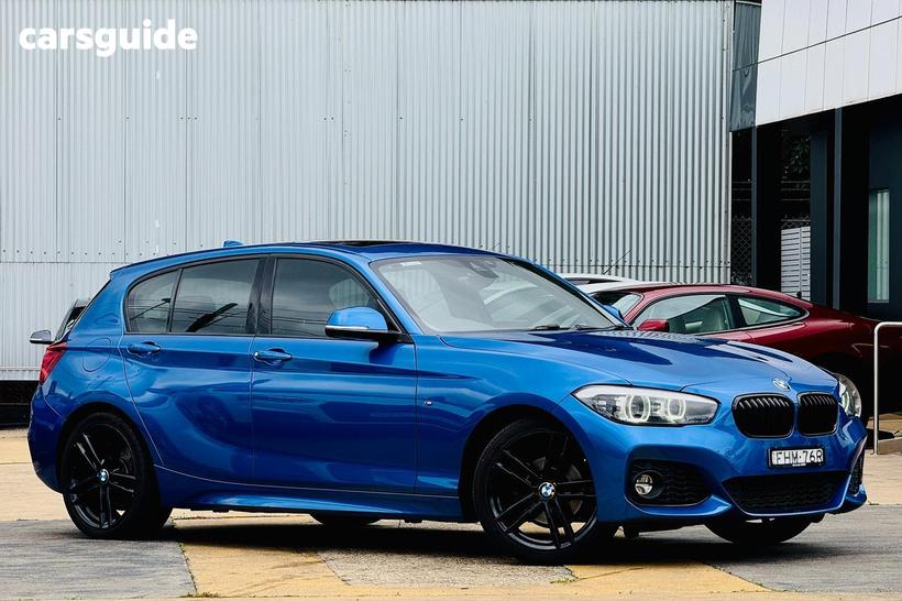 Blue 2019 BMW 118I Hatchback M Sport