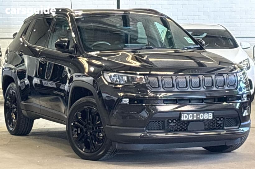 Black 2022 Jeep Compass Wagon Night Eagle (Fwd)