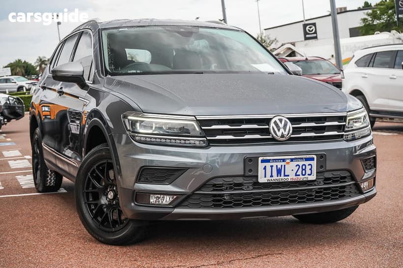 Grey 2021 Volkswagen Tiguan Wagon Allspace 162 Tsi Highline