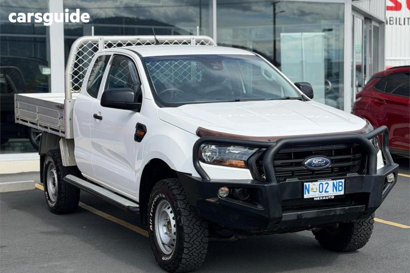 White 2022 Ford Ranger Super Cab Chassis Xl 3.2 (4X4)