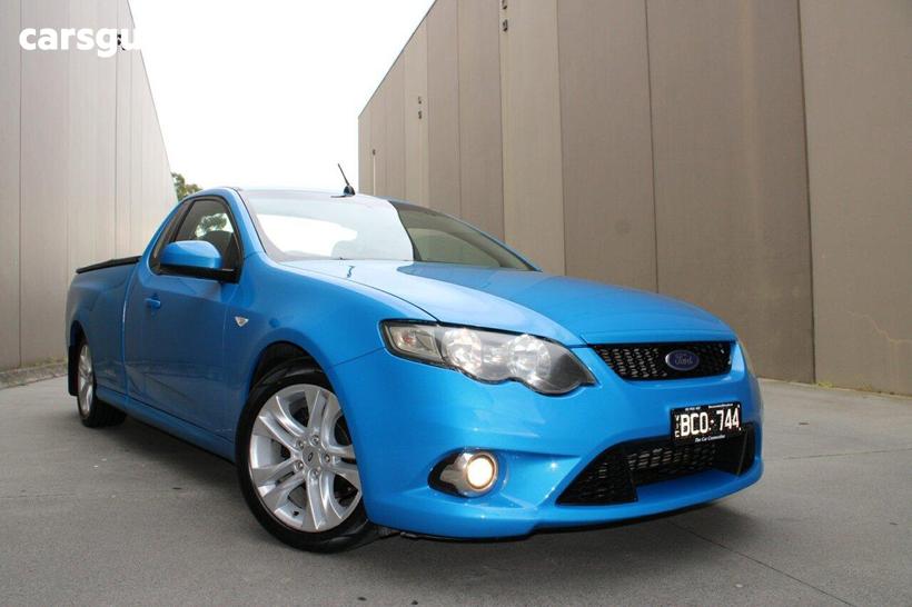 Blue 2010 Ford Falcon Utility Xr6