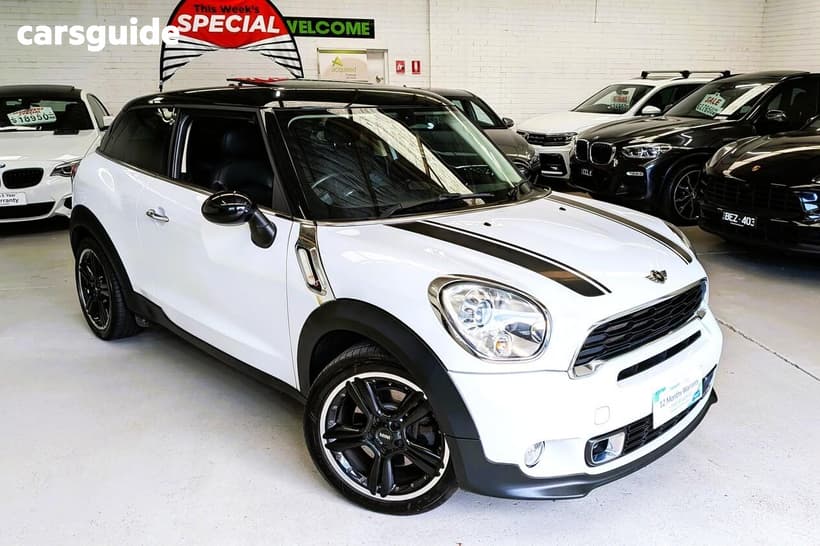 White 2013 Mini Paceman Hatchback Cooper S