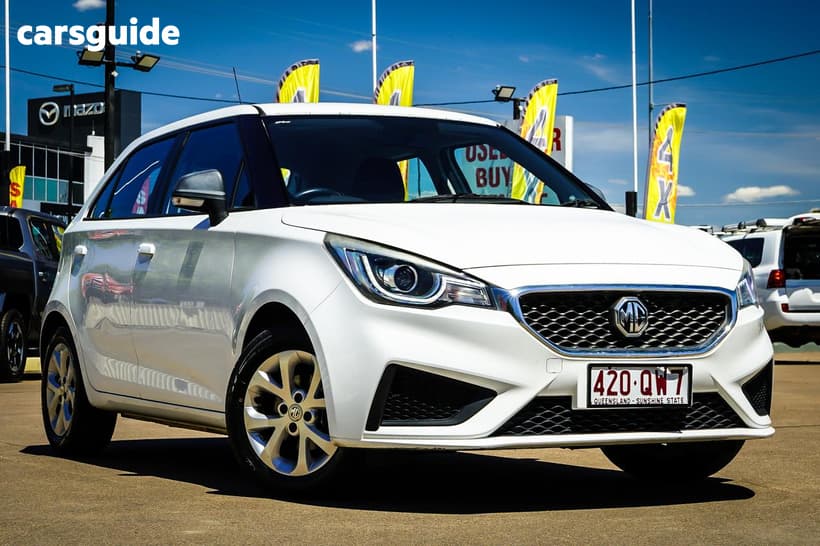 White 2021 MG MG3 Hatchback Core