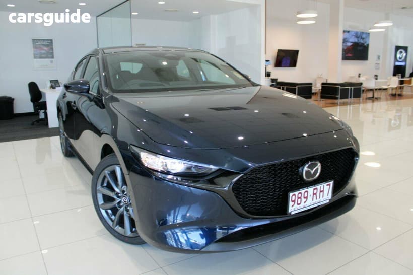 Blue 2026 Mazda Mazda3 Hatchback G20 Evolve