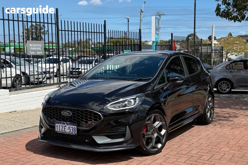 Black 2022 Ford Fiesta Hatchback St