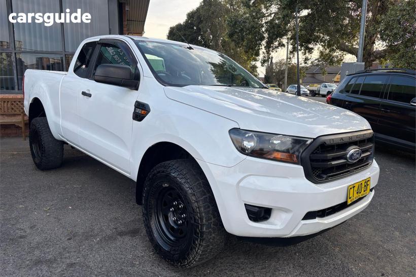 White 2018 Ford Ranger Super Cab Chassis Xl 3.2 (4X4)