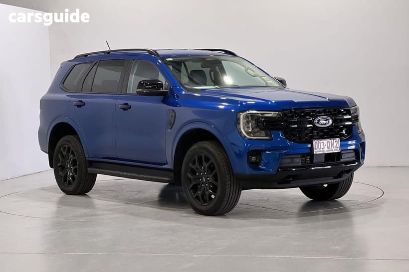 Blue 2025 Ford Everest Wagon Sport (4Wd)
