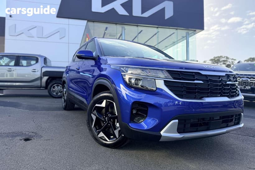 Blue 2026 Kia Seltos Wagon Gt-Line (Awd) (Sunroof)