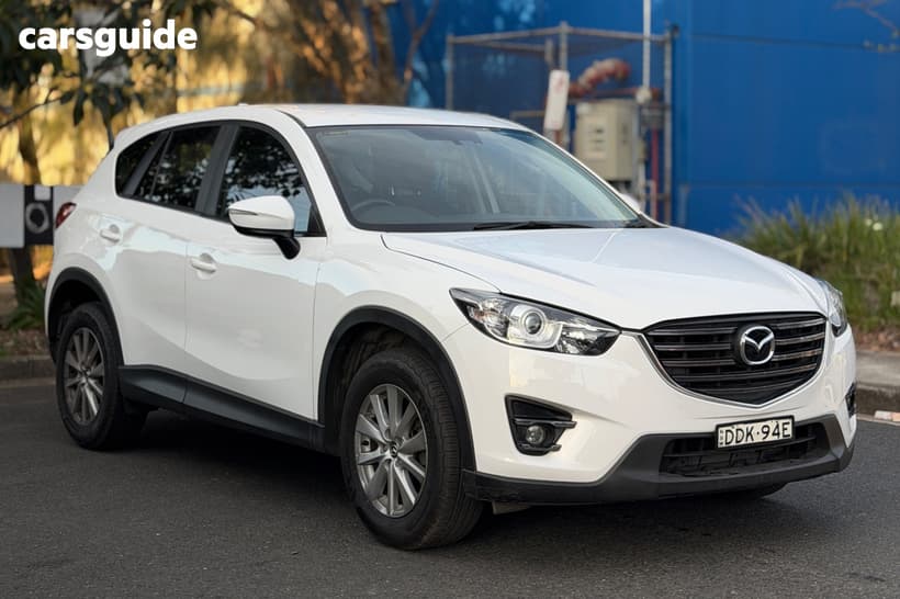 White 2016 Mazda CX-5 Wagon Maxx Sport (4X4)