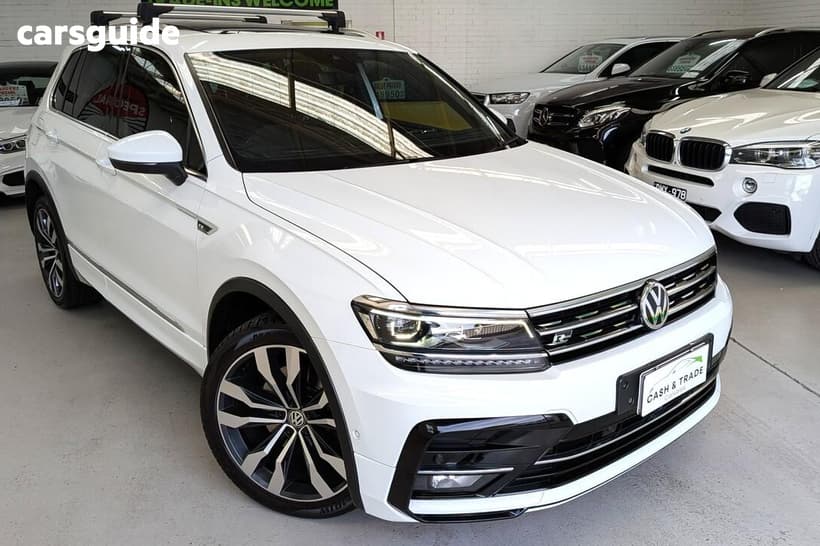 White 2017 Volkswagen Tiguan Wagon 140 Tdi Highline