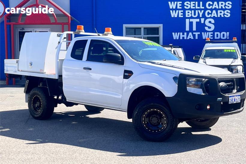 White 2021 Ford Ranger Super Cab Utility Xl 3.2 (4X4)