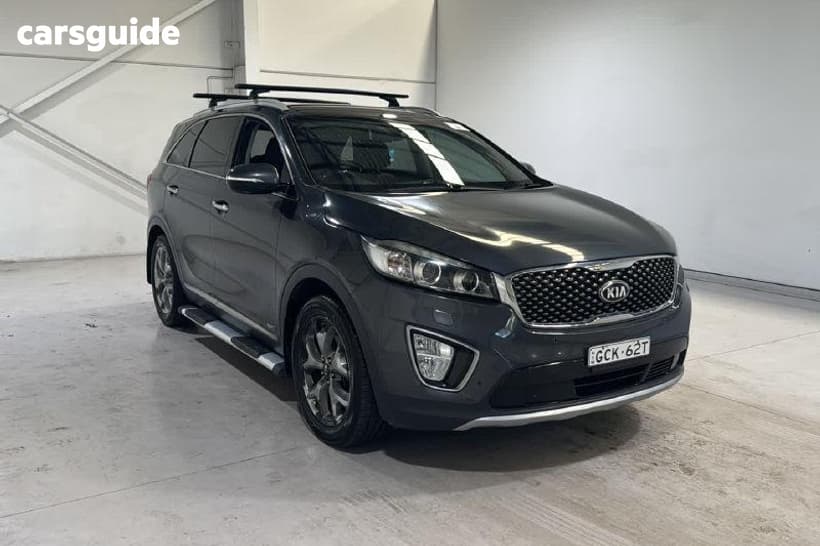 Grey 2016 Kia Sorento Wagon Platinum (4X4)
