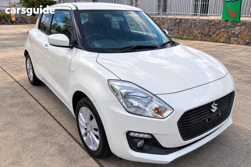 White 2019 Suzuki Swift Hatchback Gl Plus (Qld)